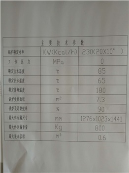 20萬大卡燃氣熱水爐